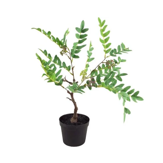 Artificial Evergreen Foliage Plant with Berries