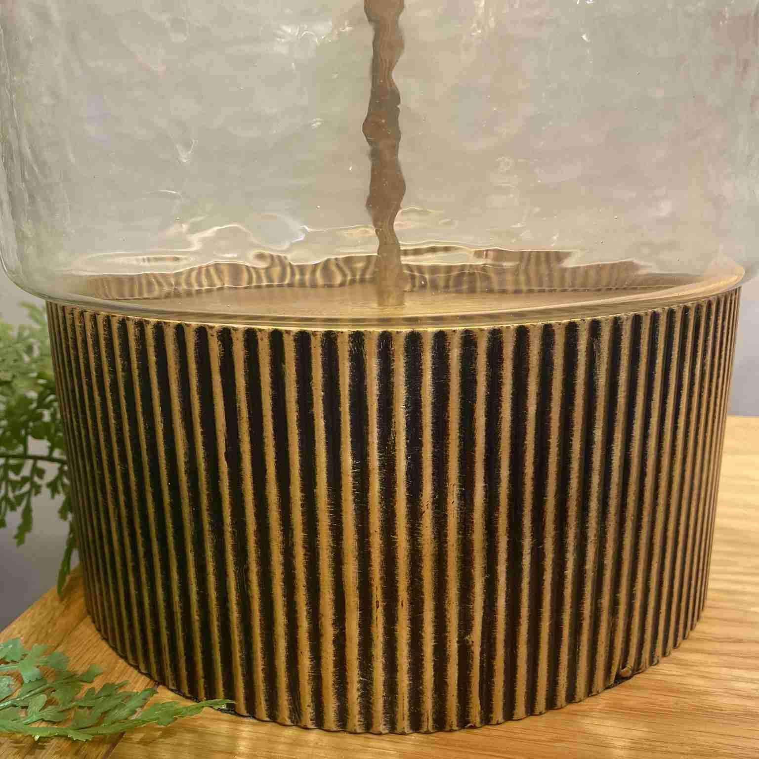 Gold Mastro Table Lamp With Black Velvet Shade Gold mastro table lamp with black velvet shade - image 3