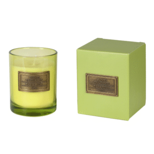 Summer home fragrance - lime rum candle