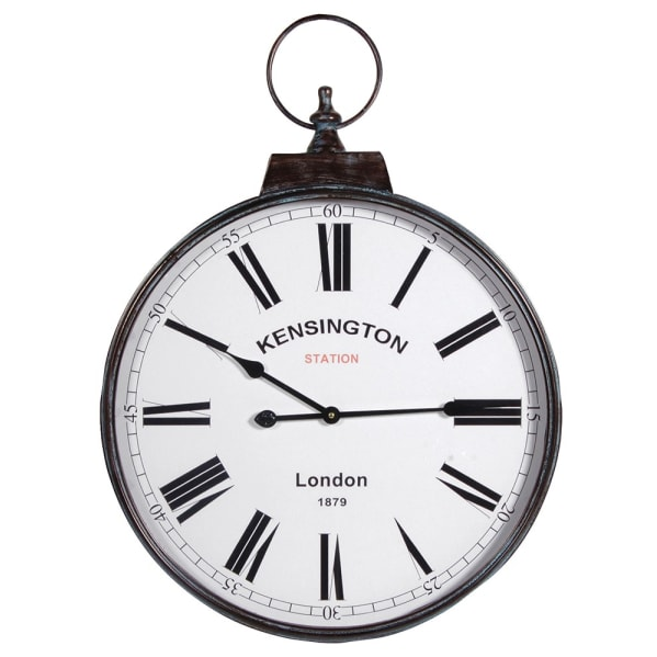 Kensington station wall clock- unique clocks